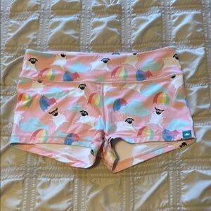 WODBOTTOM CrossFit Work Out Shorts Shortie PARACHUTE SHEEP